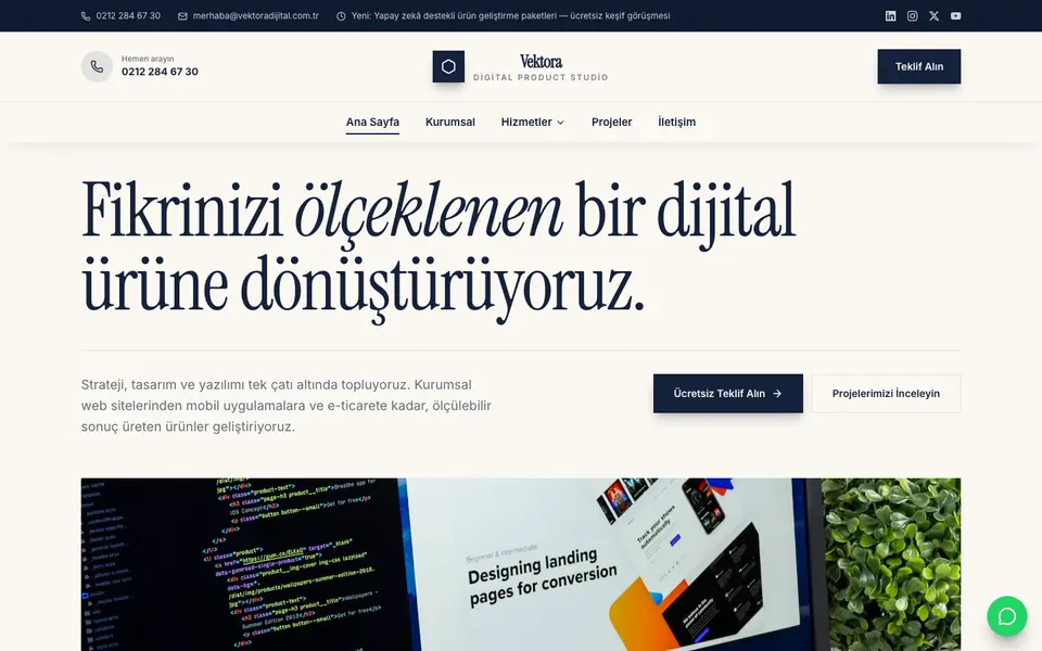 Dijital Ajans · Gazete şablonu