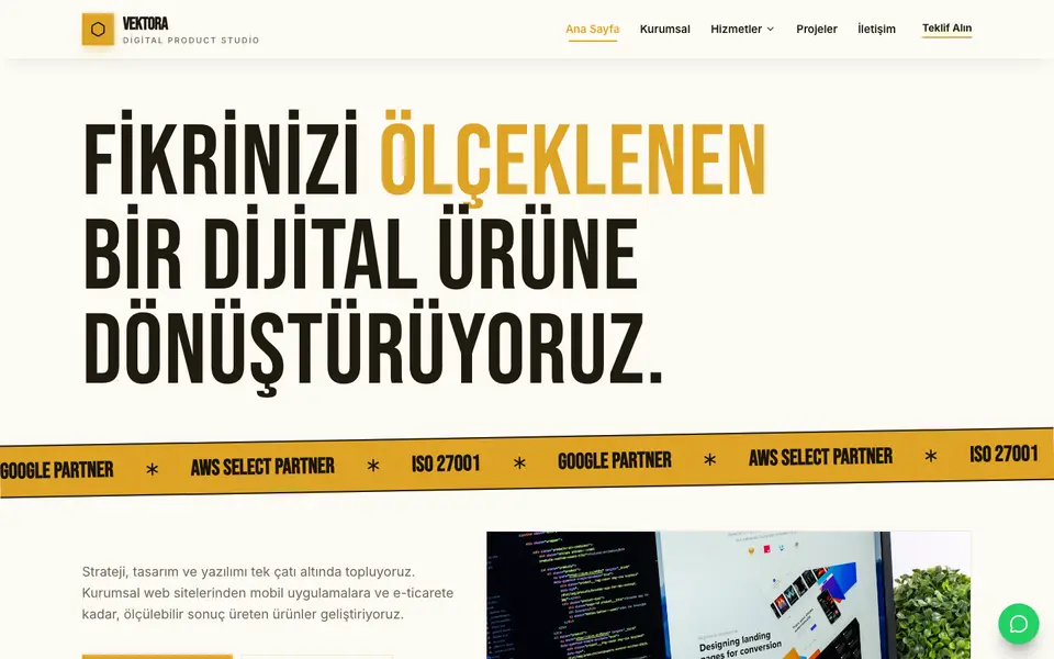 Dijital Ajans · Poster şablonu