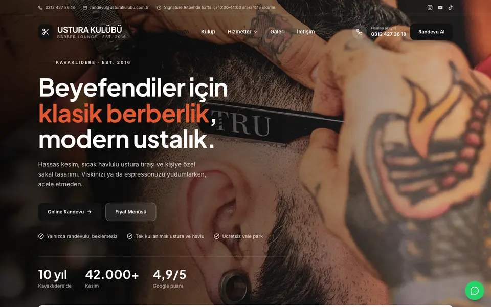 Berber · Klasik şablonu
