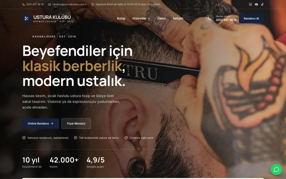 Berber · Kurumsal şablonu
