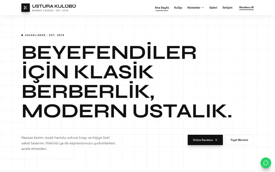 Berber · Monokrom şablonu