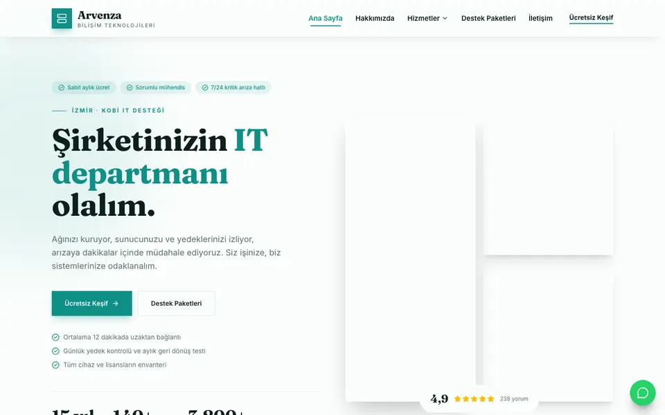 Bilişim Hizmetleri · Atölye şablonu
