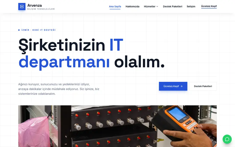 Bilişim Hizmetleri · Teknik şablonu