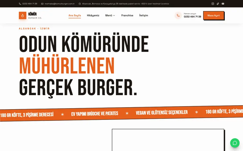 Burger & Fast Casual · Sokak şablonu