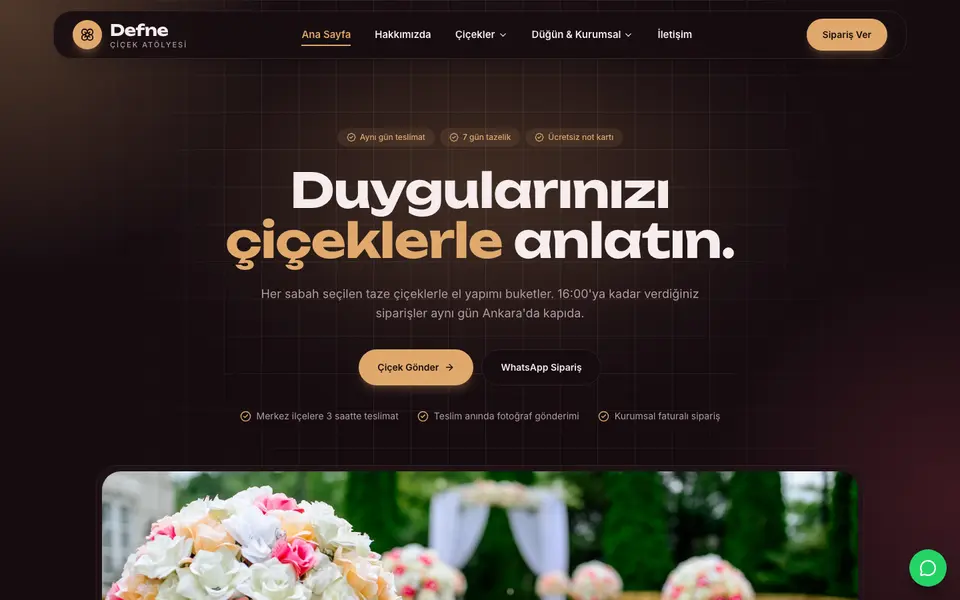 Çiçekçi · Cam şablonu
