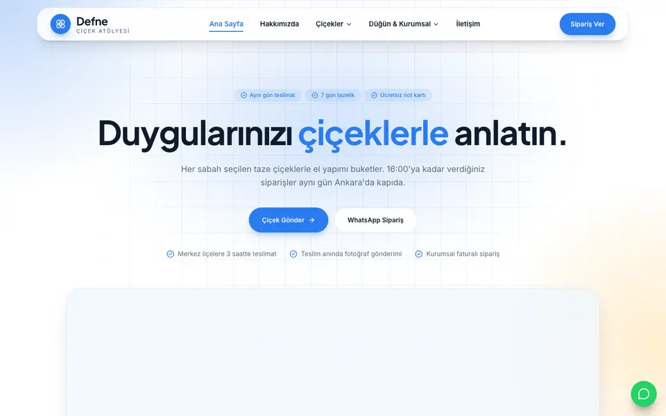 Çiçekçi · Kristal şablonu
