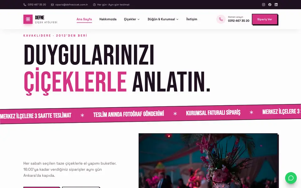 Çiçekçi · Sokak şablonu
