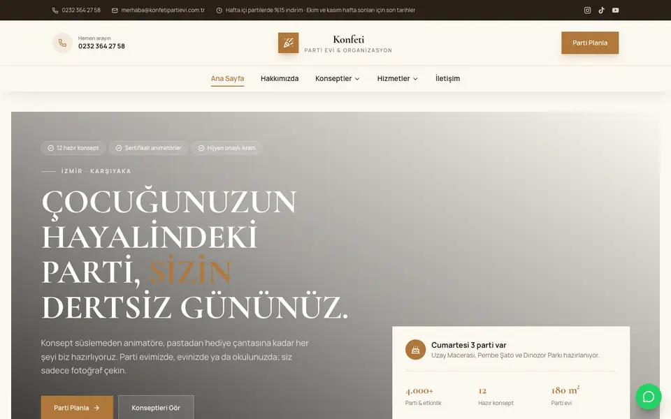 Çocuk Partisi · Elit şablonu