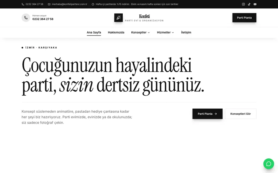 Çocuk Partisi · Gazete şablonu