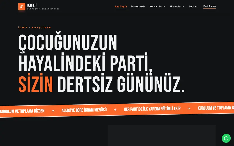 Çocuk Partisi · Poster şablonu