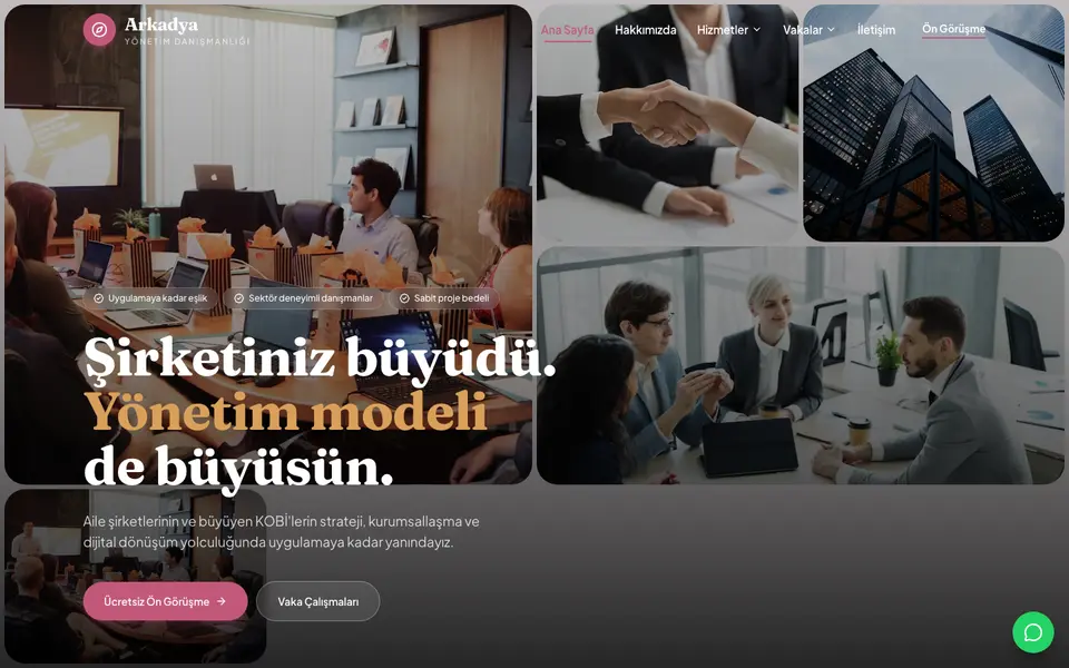 Yönetim Danışmanlığı · Bahar şablonu