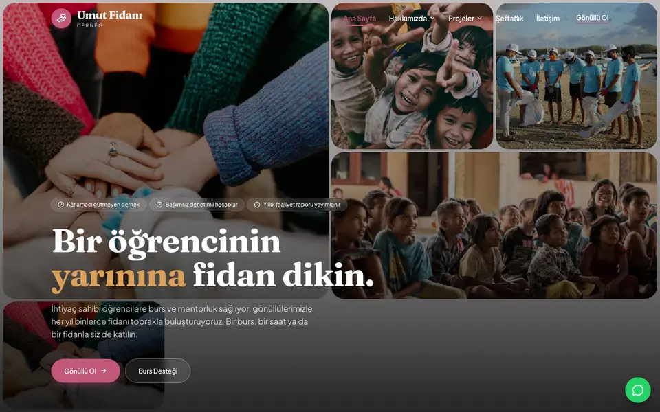 Dernek & Vakıf · Bahar şablonu