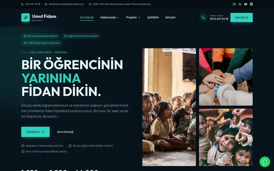 Dernek & Vakıf · Cesur şablonu