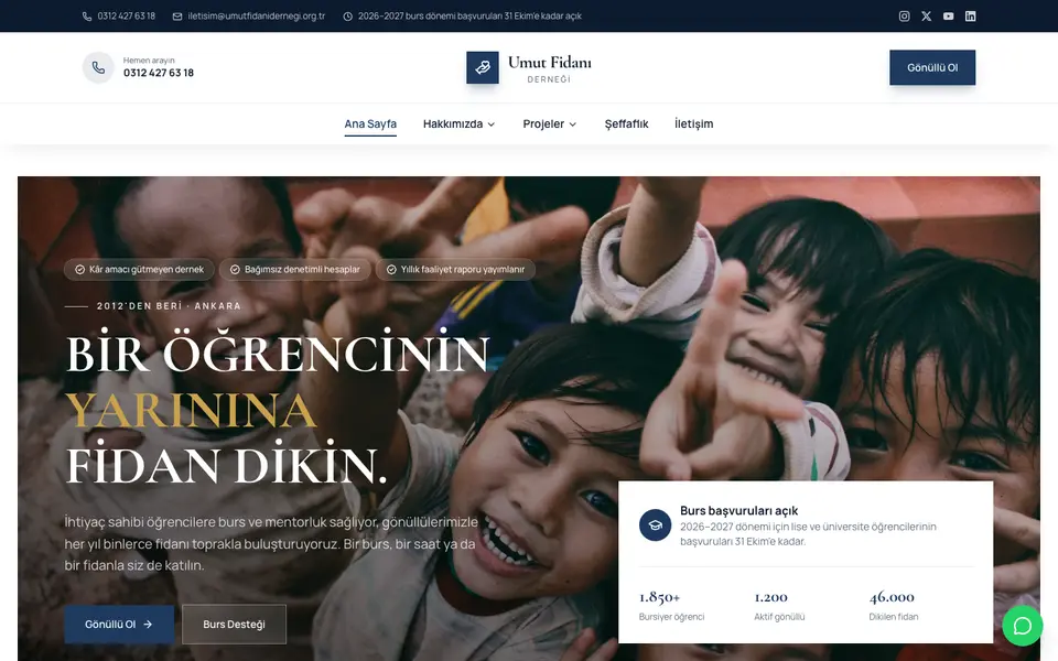 Dernek & Vakıf · Elit şablonu
