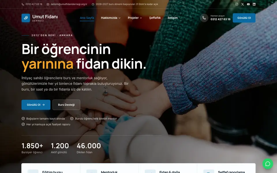 Dernek & Vakıf · Kurumsal şablonu