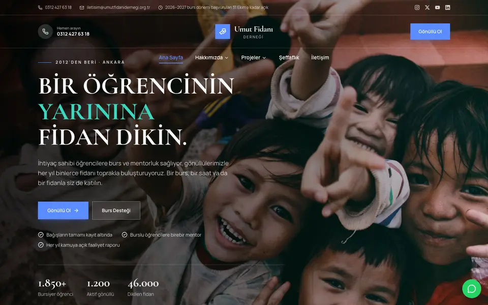 Dernek & Vakıf · Lüks şablonu