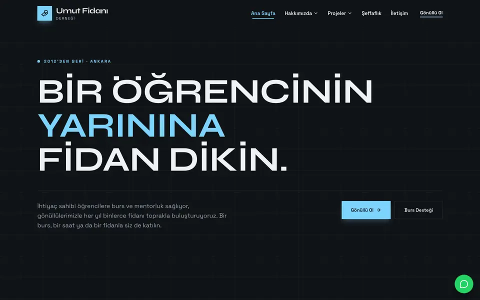 Dernek & Vakıf · Monokrom şablonu