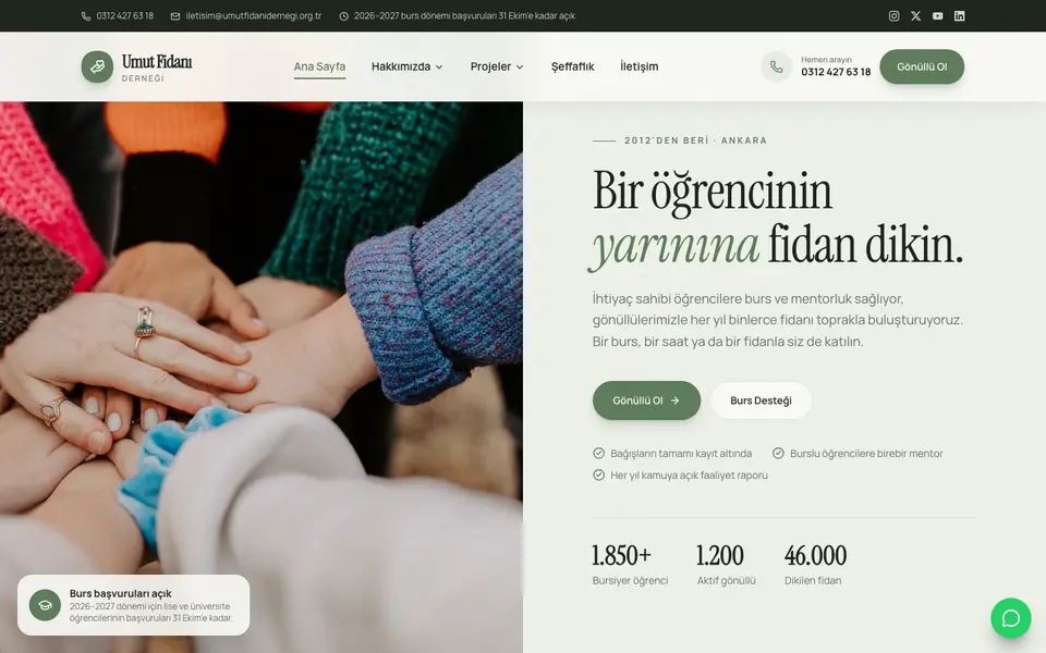 Dernek & Vakıf · Retro şablonu