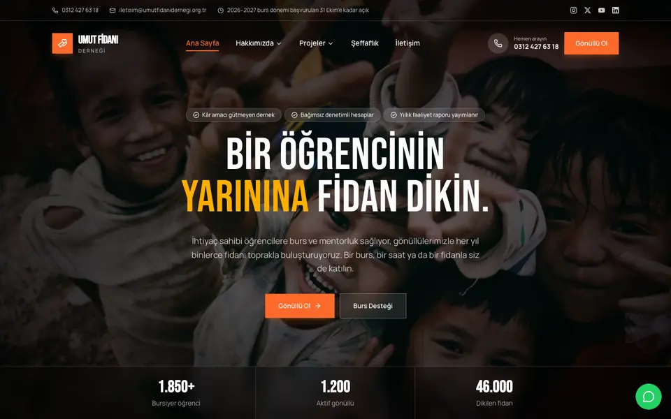 Dernek & Vakıf · Sinema şablonu