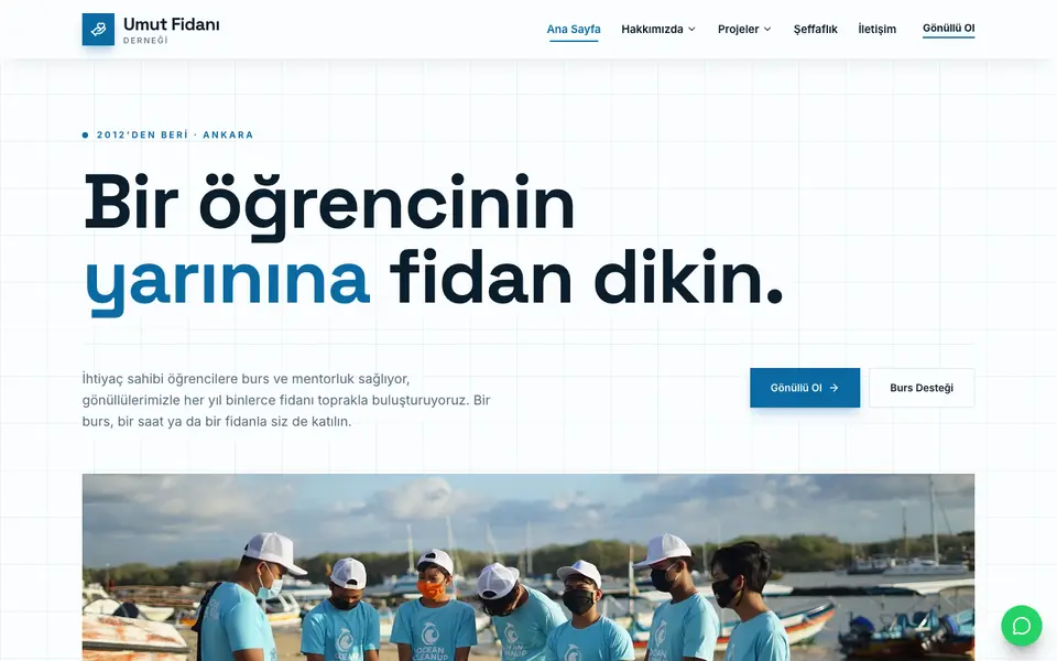 Dernek & Vakıf · Teknik şablonu