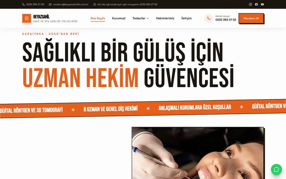 Diş Kliniği · Sokak şablonu