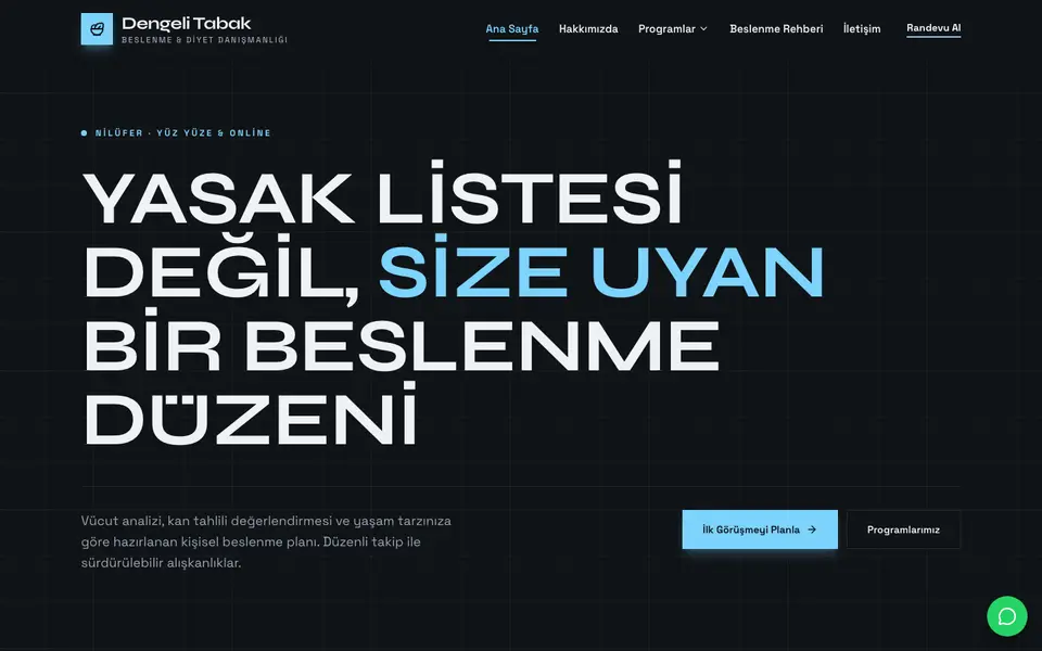 Diyetisyen · Monokrom şablonu
