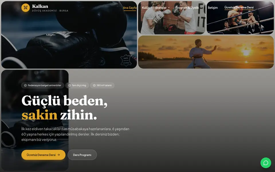 Dövüş Sanatları · Bahar şablonu