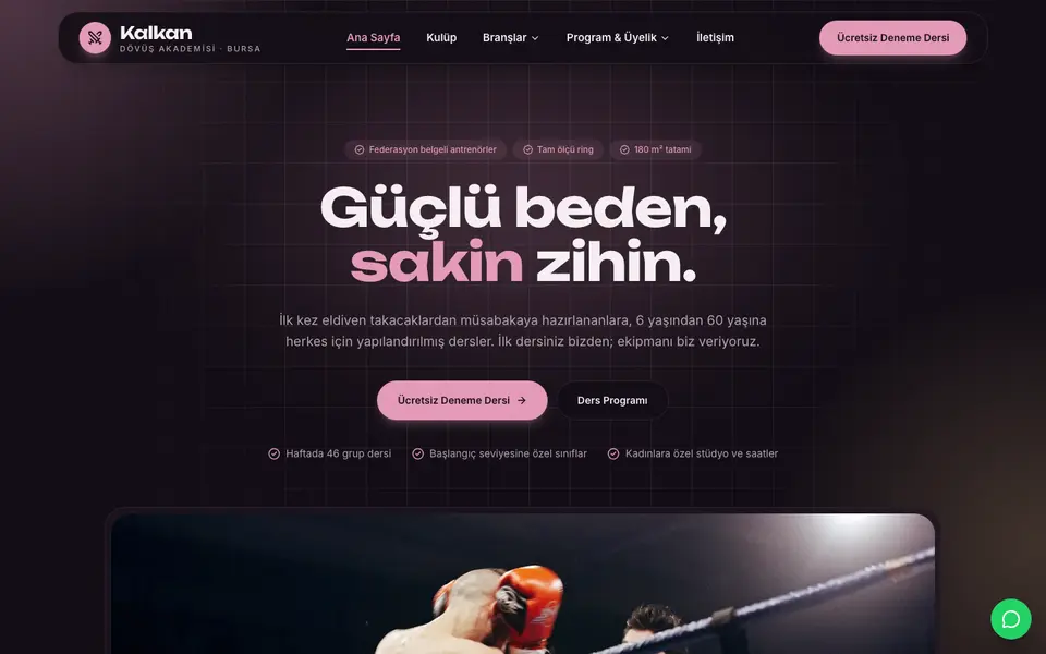 Dövüş Sanatları · Cam şablonu