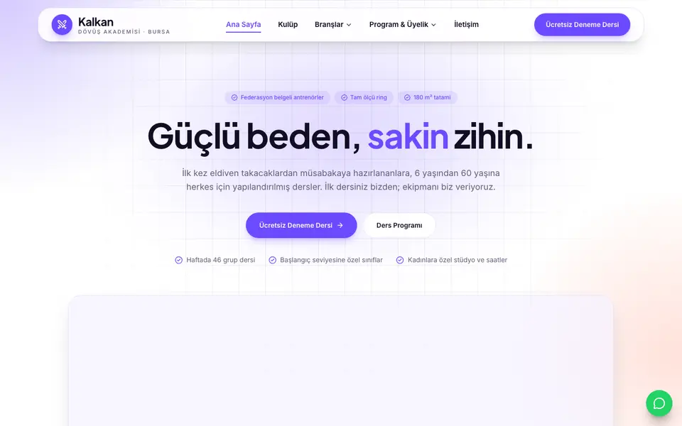 Dövüş Sanatları · Kristal şablonu