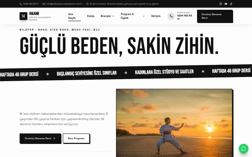 Dövüş Sanatları · Sokak şablonu