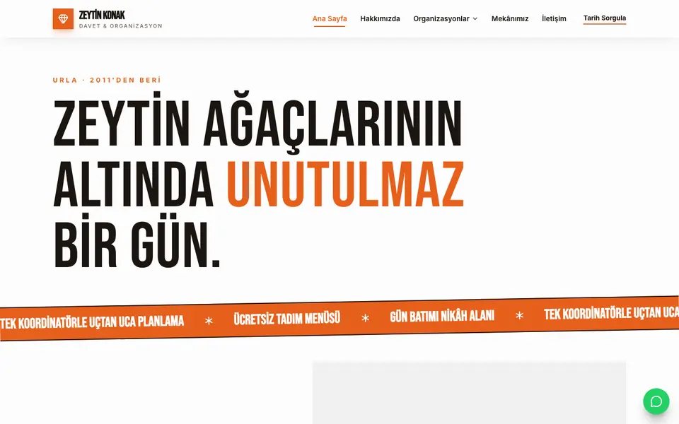 Düğün & Organizasyon · Poster şablonu