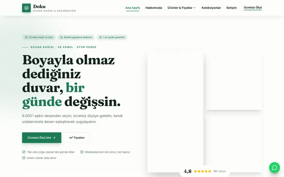 Duvar Kağıdı & Dekorasyon · Atölye şablonu