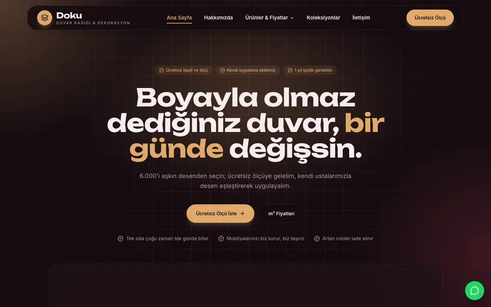 Duvar Kağıdı & Dekorasyon · Cam şablonu