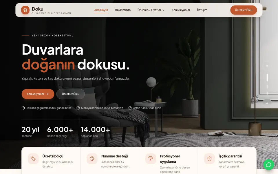 Duvar Kağıdı & Dekorasyon · Dinamik şablonu