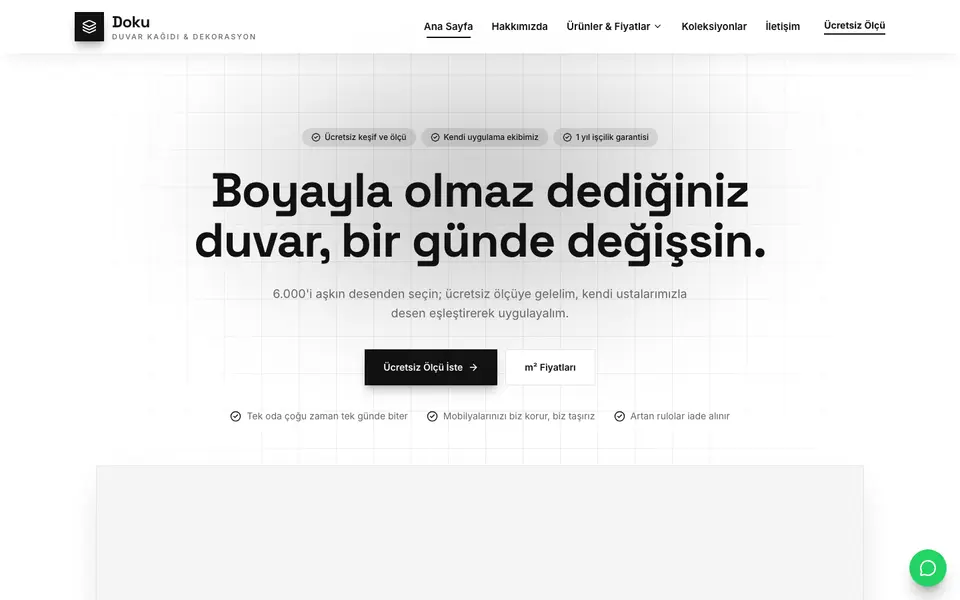Duvar Kağıdı & Dekorasyon · Minimal şablonu