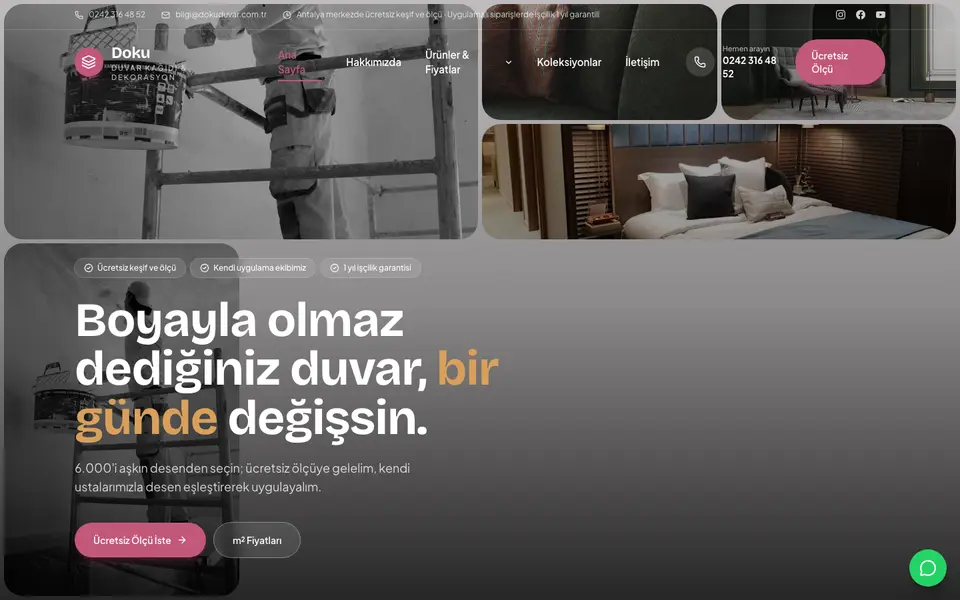 Duvar Kağıdı & Dekorasyon · Mozaik şablonu