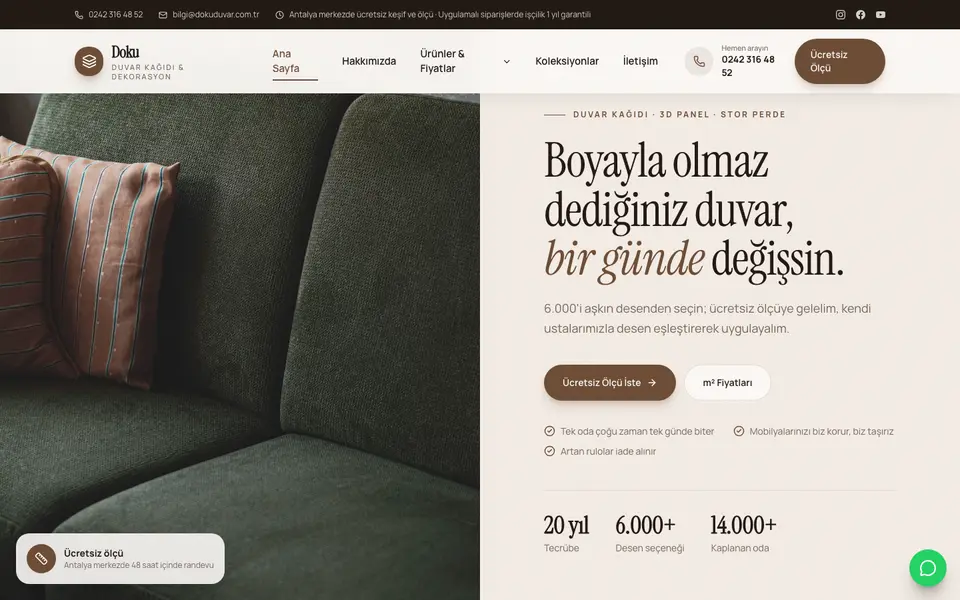 Duvar Kağıdı & Dekorasyon · Retro şablonu
