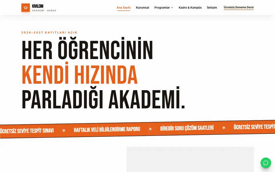 Eğitim Kurumu · Poster şablonu