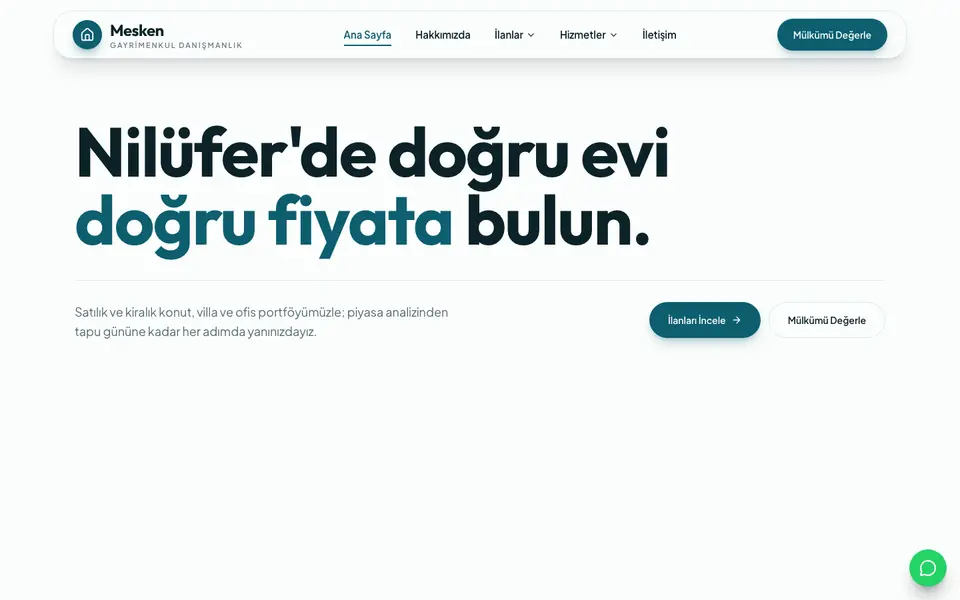 Emlak Ofisi · Canlı şablonu