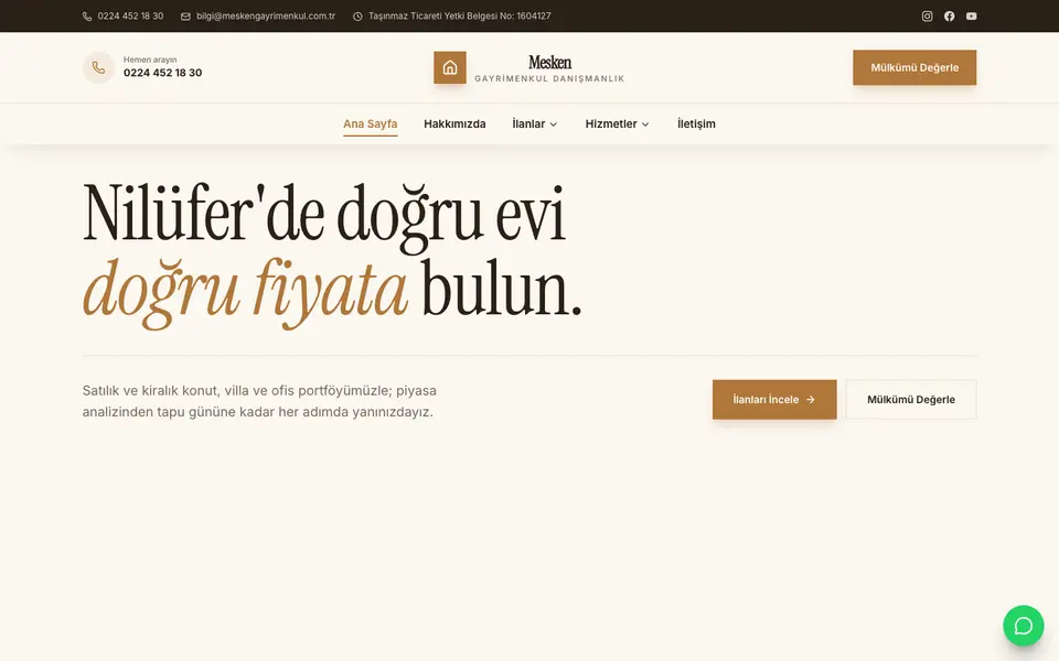 Emlak Ofisi · Gazete şablonu