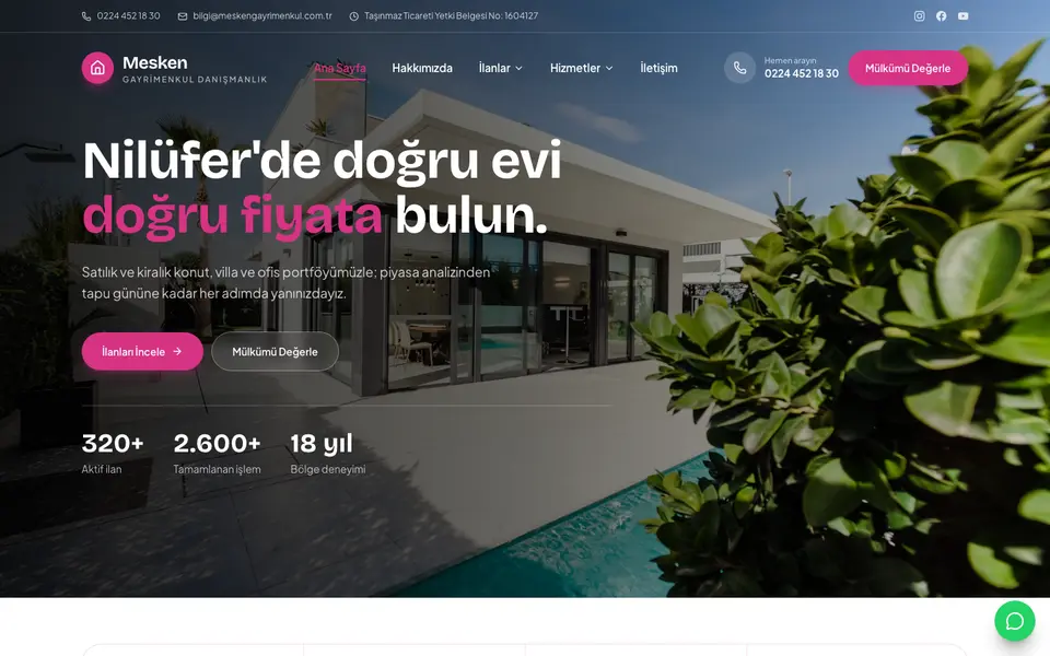 Emlak Ofisi · Mozaik şablonu