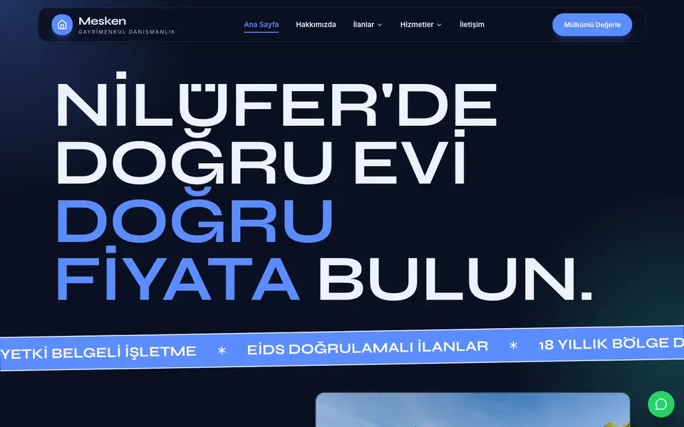 Emlak Ofisi · Neon şablonu