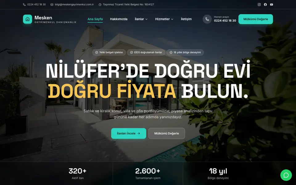 Emlak Ofisi · Sahne şablonu