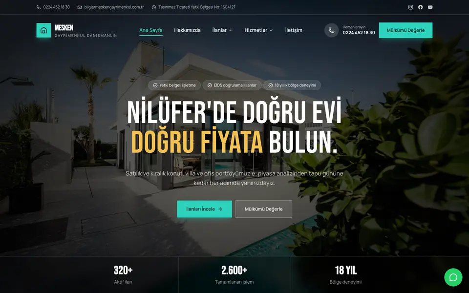 Emlak Ofisi · Sinema şablonu