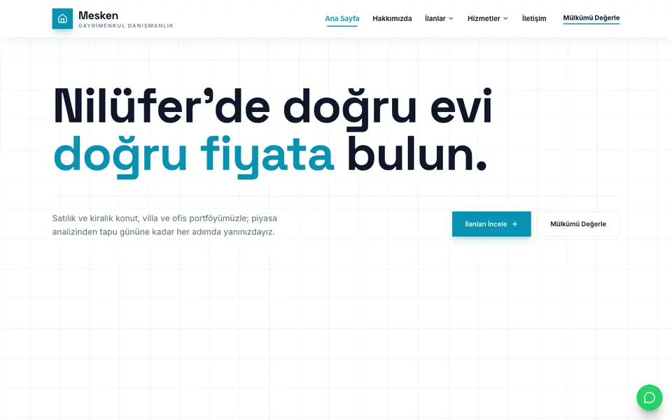Emlak Ofisi · Teknik şablonu