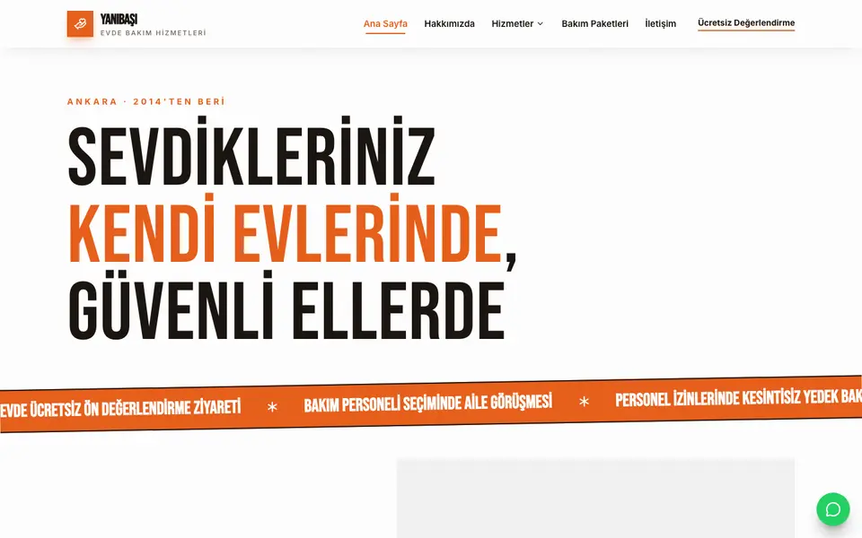 Evde Bakım · Poster şablonu