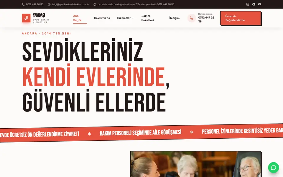 Evde Bakım · Sokak şablonu