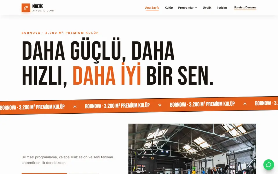 Spor Salonu · Poster şablonu