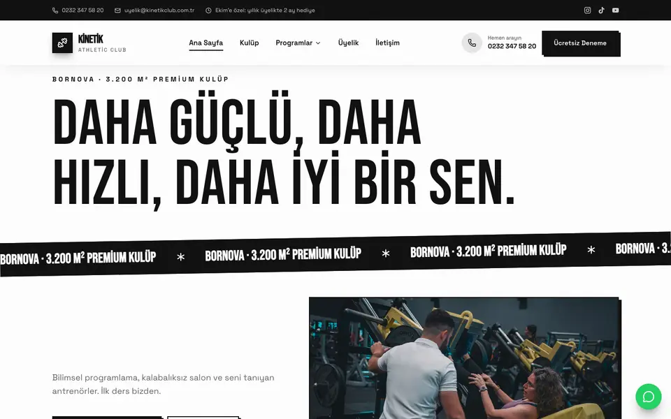Spor Salonu · Sokak şablonu