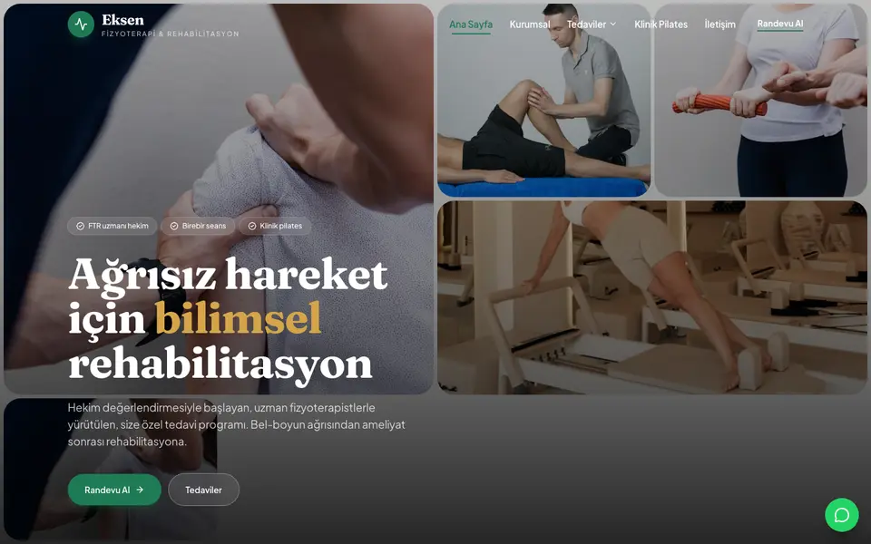 Fizik Tedavi · Bahar şablonu